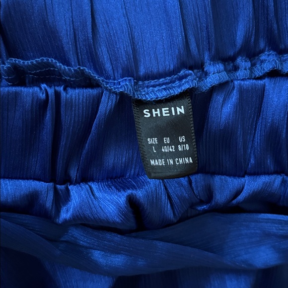 SHEIN Vibrant Blue Skirt Set - Picture 2 of 4